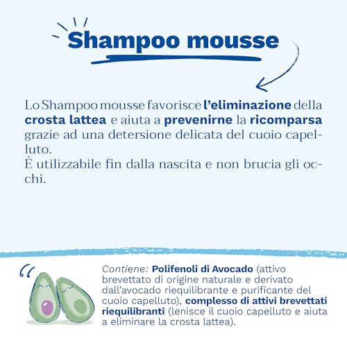 Detalle de Mustela shampoo mousse per crosta lattea, fin dalla nascita – 150 ml