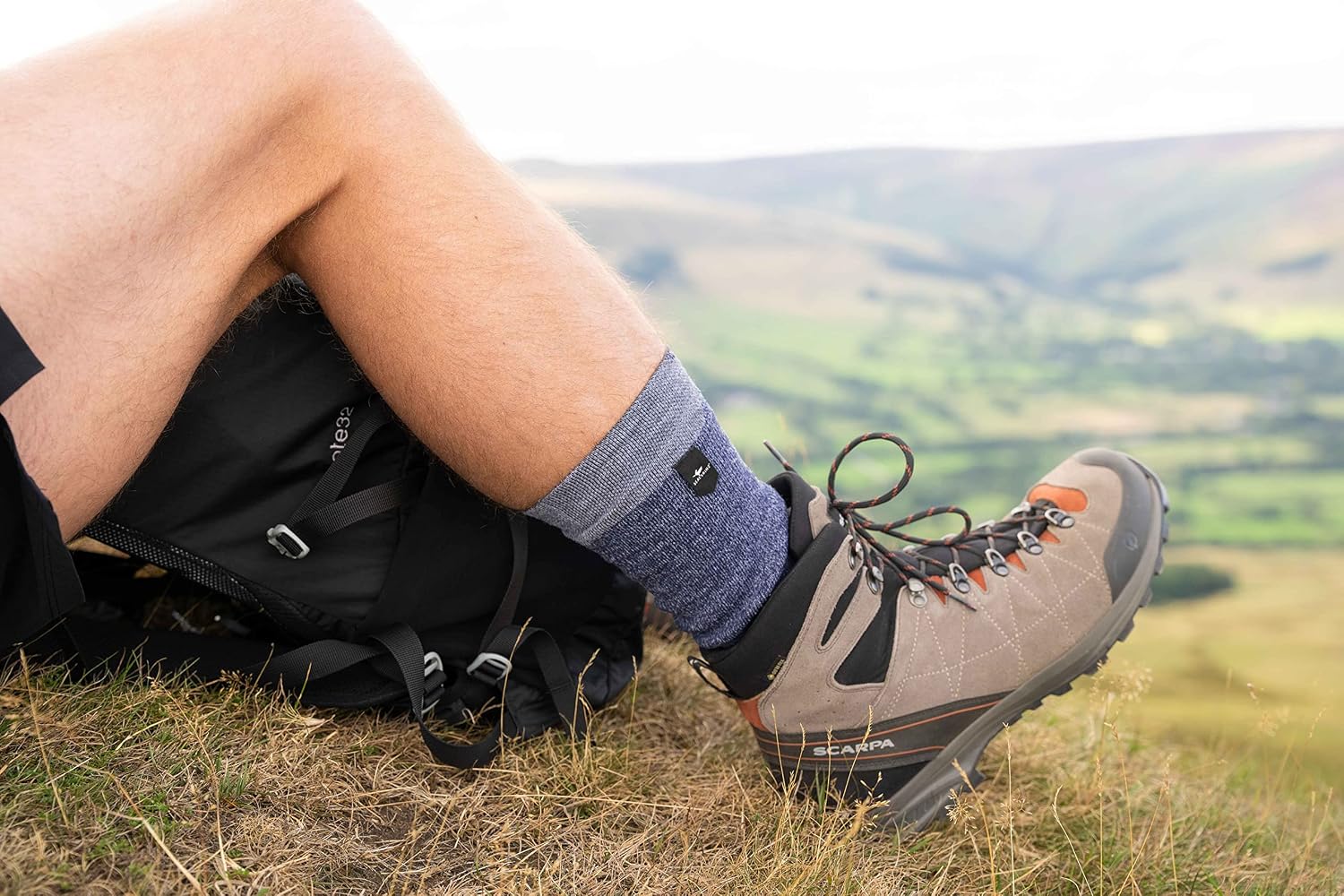 Detalle de SEALSKINZ Raynham Waterproof sock 4-way stretch