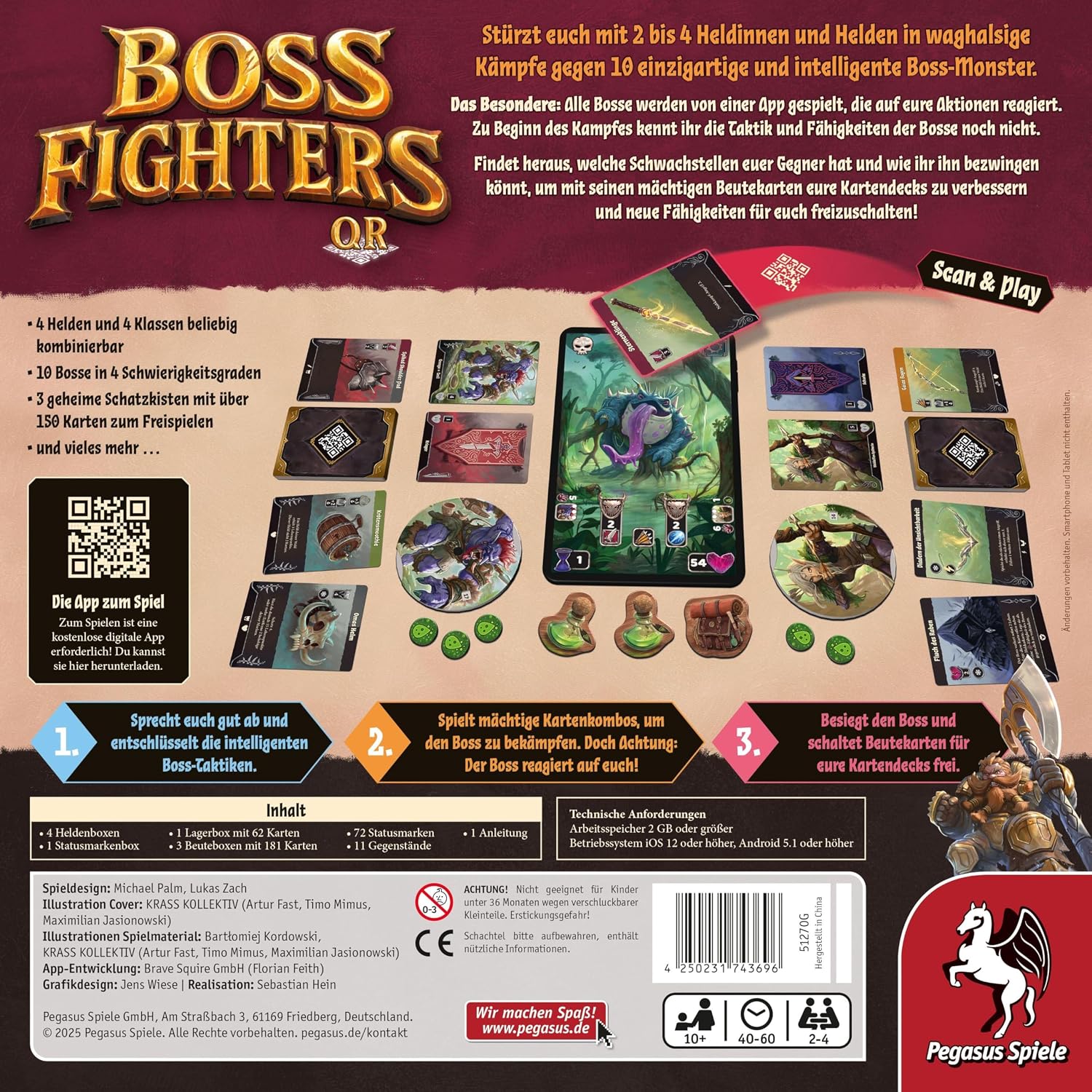 Thumbnail 3 de Boss Fighters QR Familienspiel 🎲