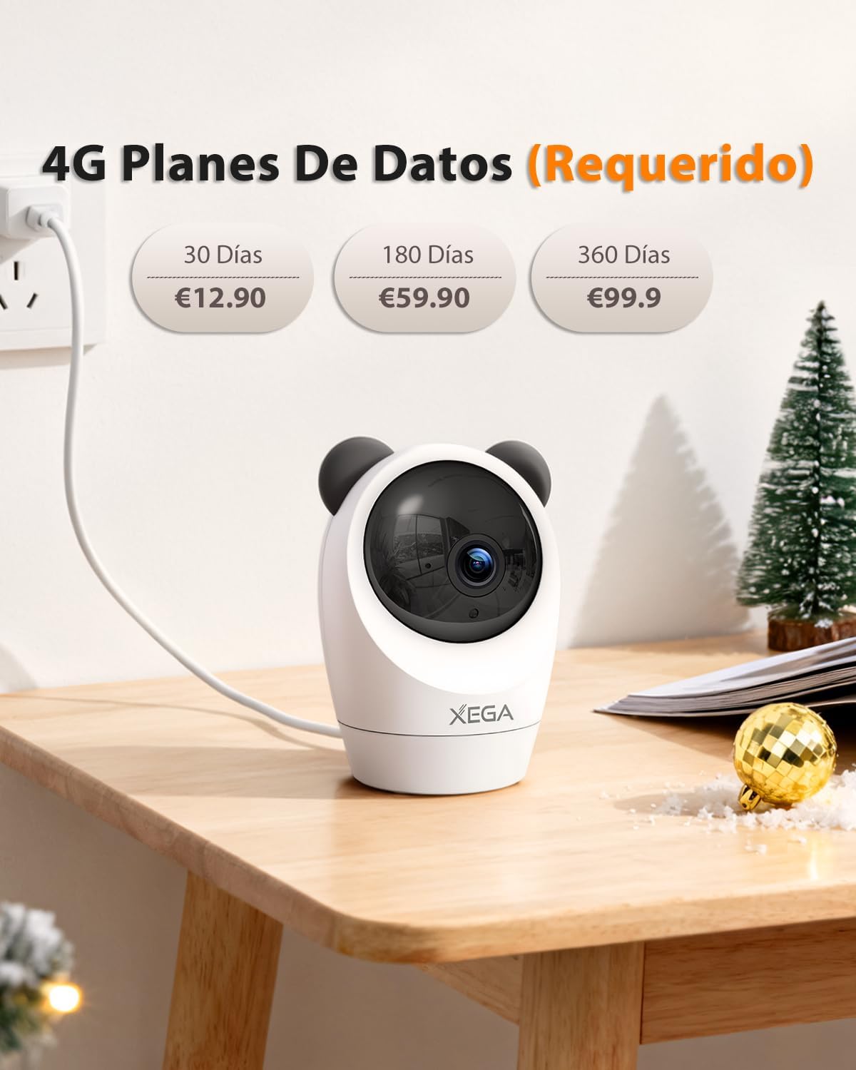 Thumbnail 5 de Xega 4G Cámara Vigilancia Interior 2K