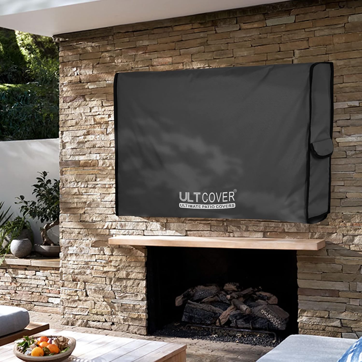 Thumbnail 6 de ULTCOVER Waterproof Outdoor TV Cover for 55–59" Flat Screen TVs (Black)