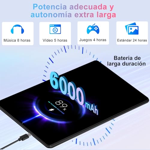 Thumbnail 4 de BIEGEDY 2026 Tablet 10'' con Gemini AI y Android 15: potencia, conectividad 5G y 30 GB de RAM en un diseño 2 en 1