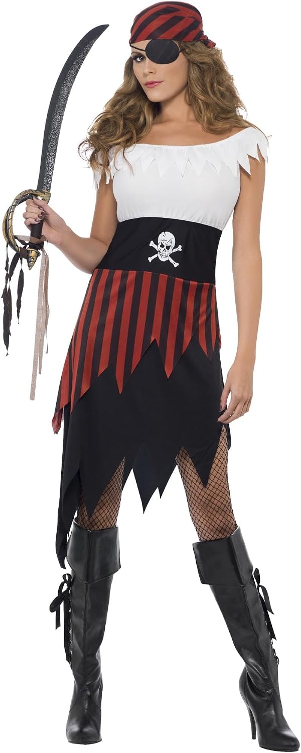 Detalle de SMIFFYS Costume Donzella pirata Nero 40-42"