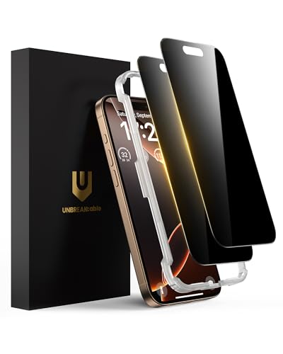 UNBREAKcable Privacy Screen Protector for iPhone 16 Pro 6.3"
