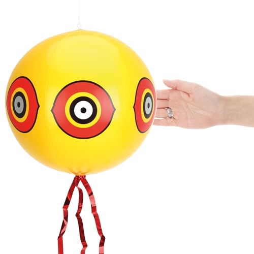 Detalle de COM-FOUR® 4x palloncino repellente per uccelli – spaventapasseri con occhi finti