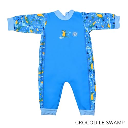 Detalle 2 de Splash About Warm In One Baby Wetsuit – Crocodile Swamp (6-12 Months)