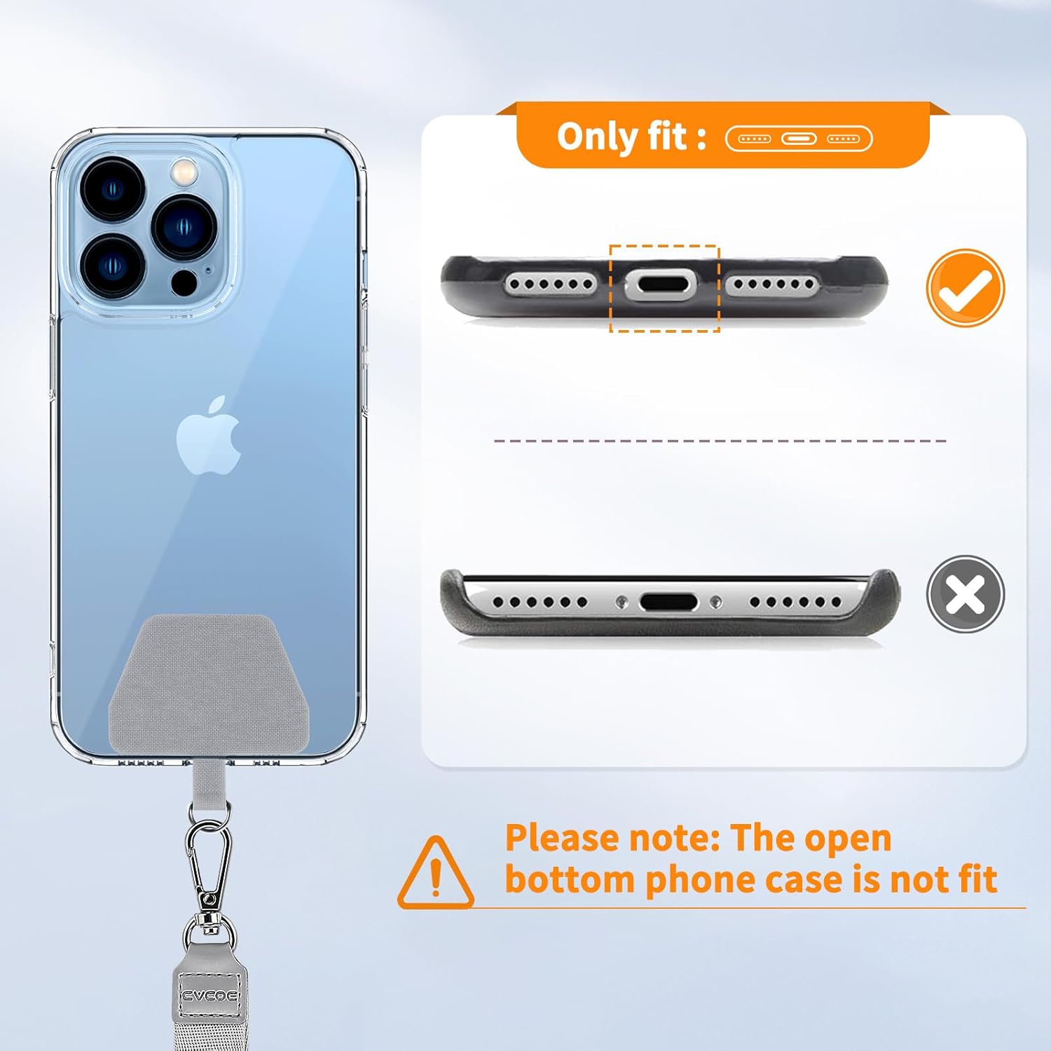 Thumbnail 3 de CACOE Universal Mobile Phone Chain 2-pack