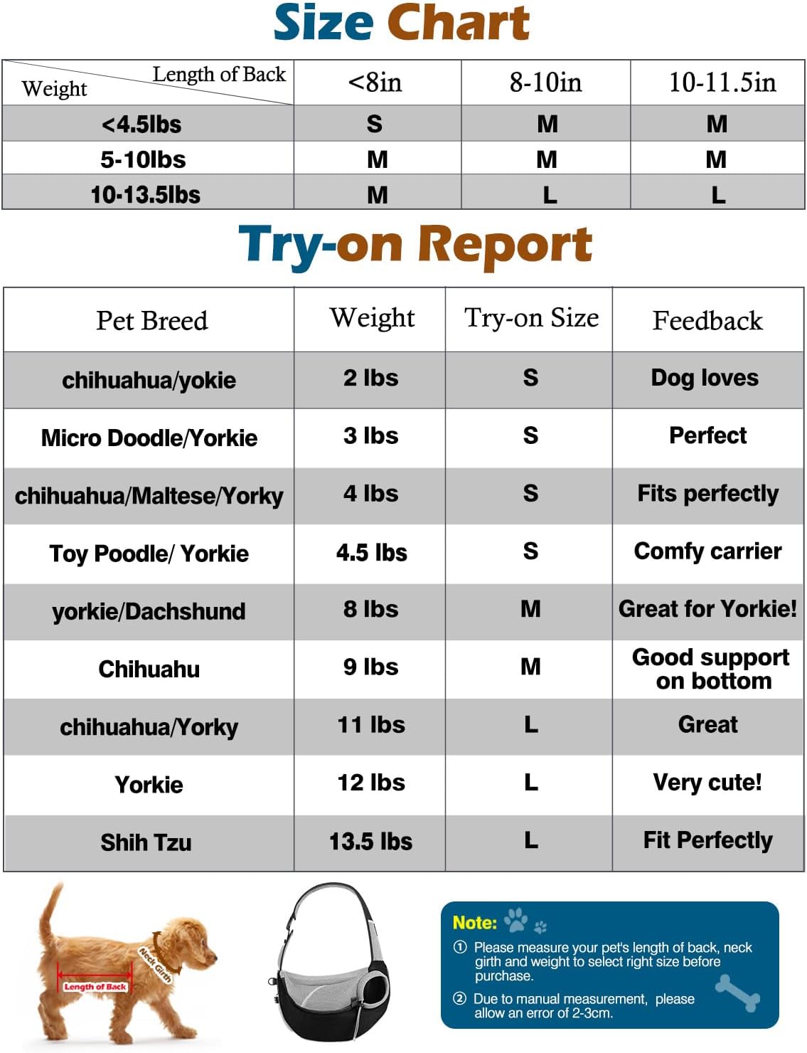 Thumbnail 1 de Pawaboo Pet Dog Sling Carrier (Dark Gray+Black) – Hand-Free Drawstring Crossbody Satchel, Small