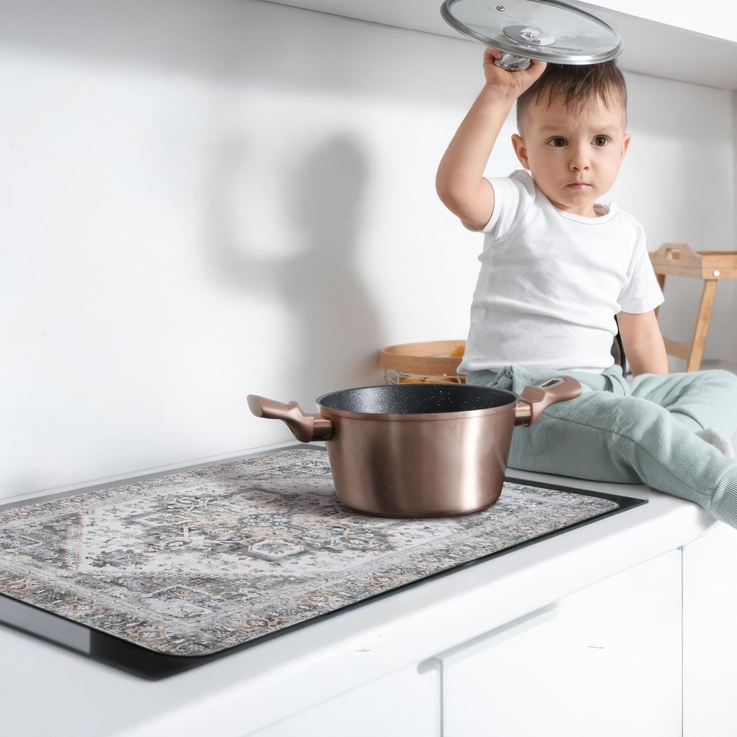 Detalle de Electric Stove Top Cover, 28" x 20