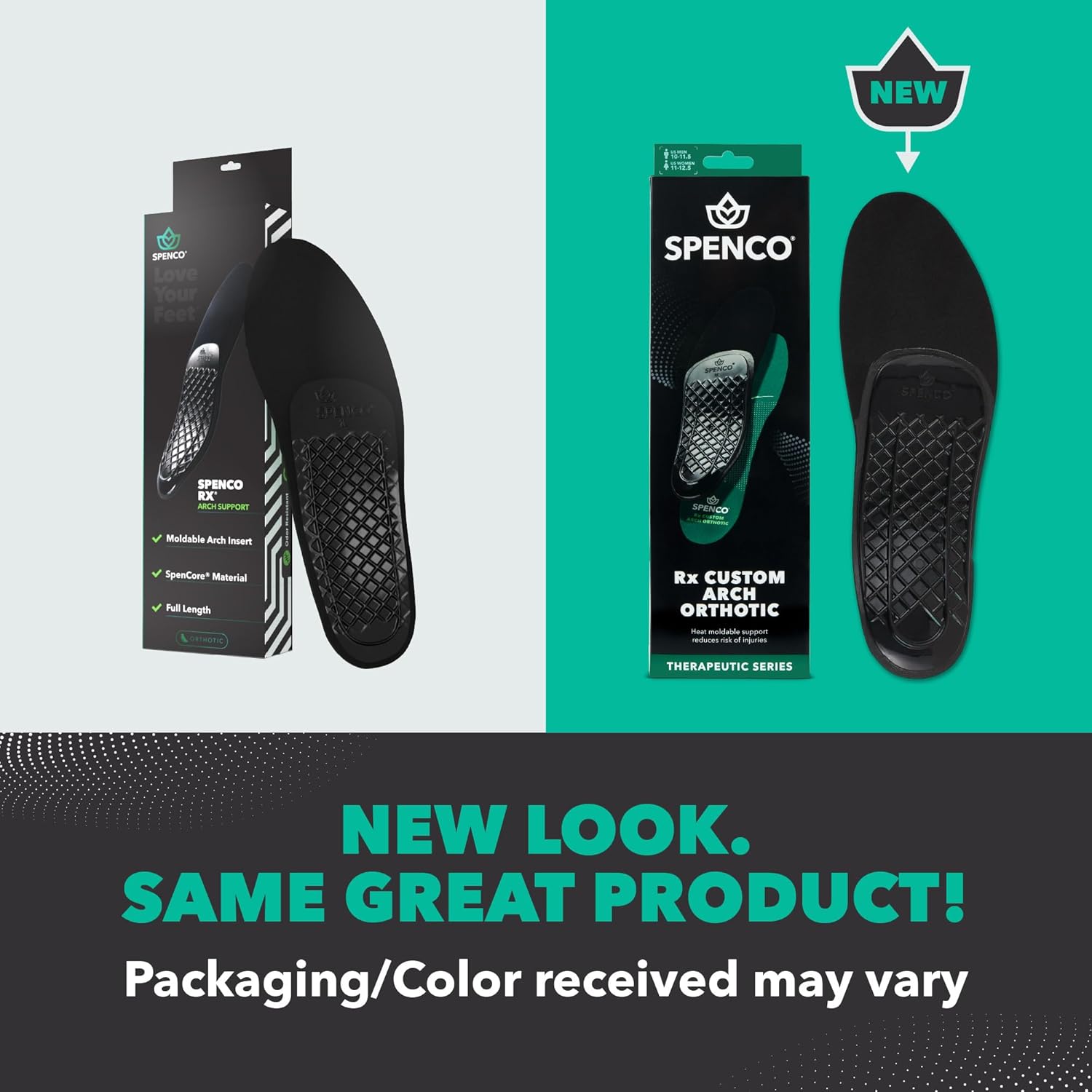 Detalle 2 de Spenco Rx Orthotic Arch Support Insoles 7–8.5