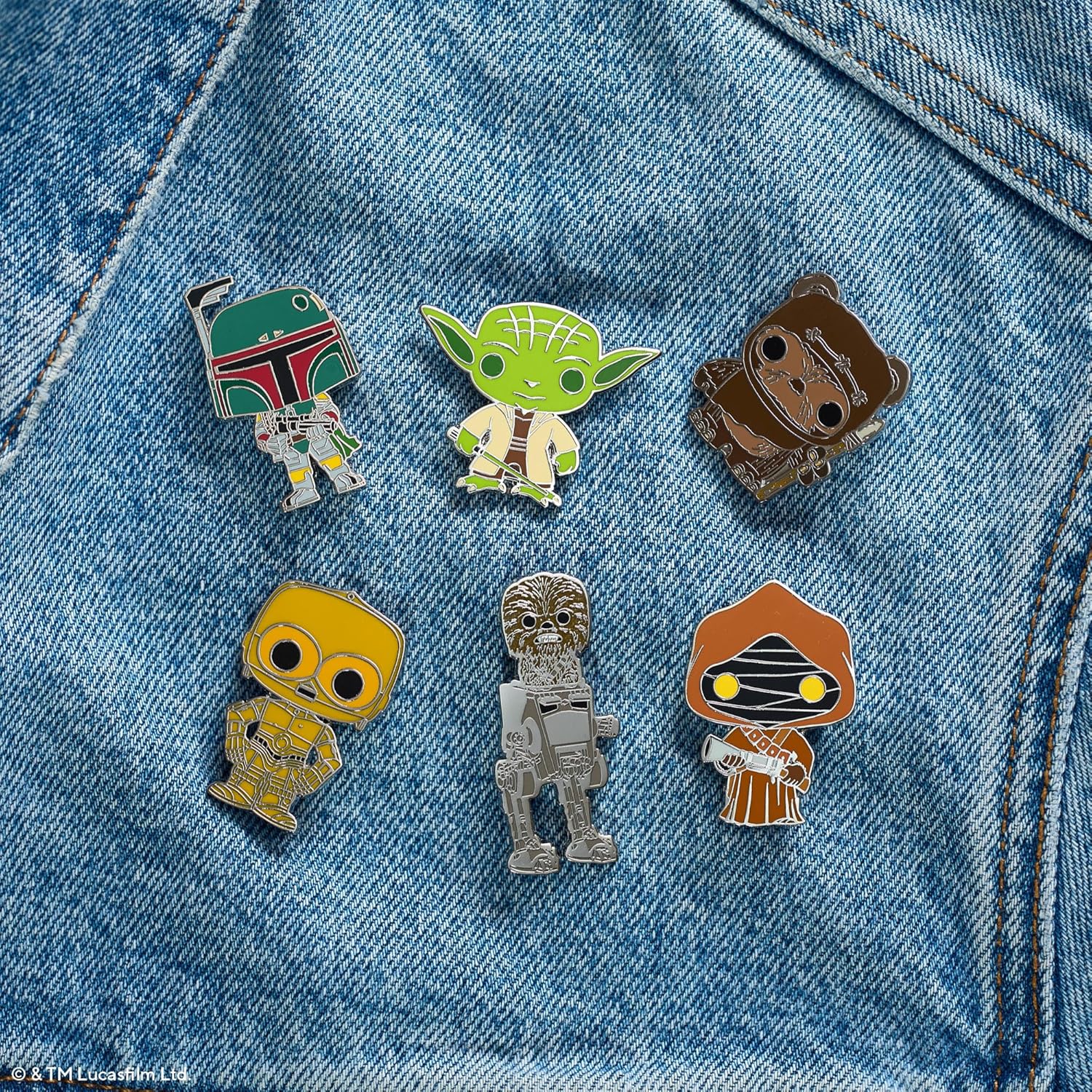 Thumbnail 2 de Loungefly Pin Disney Star Wars 🌟 Pin Coleccionable Esmalte