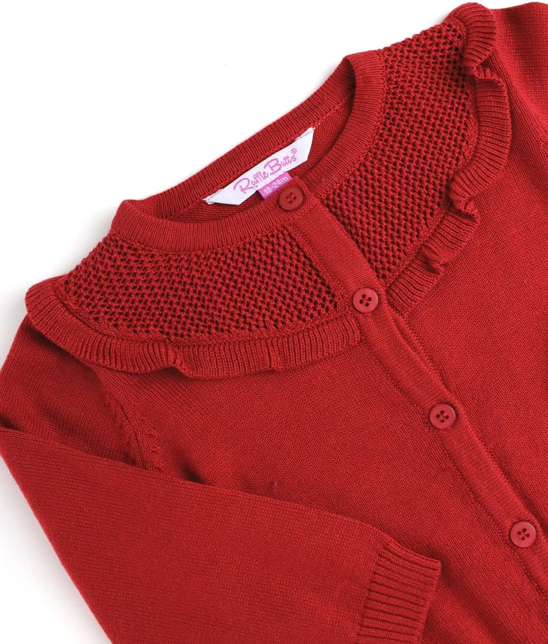 Thumbnail 4 de RuffleButts Baby & Toddler Girls Cardigan One Size