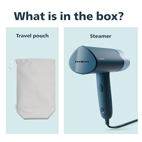 Thumbnail 8 de Philips Handheld Garment Steamer 3000 Series - 1000W, 20 g/min, Great for Travel