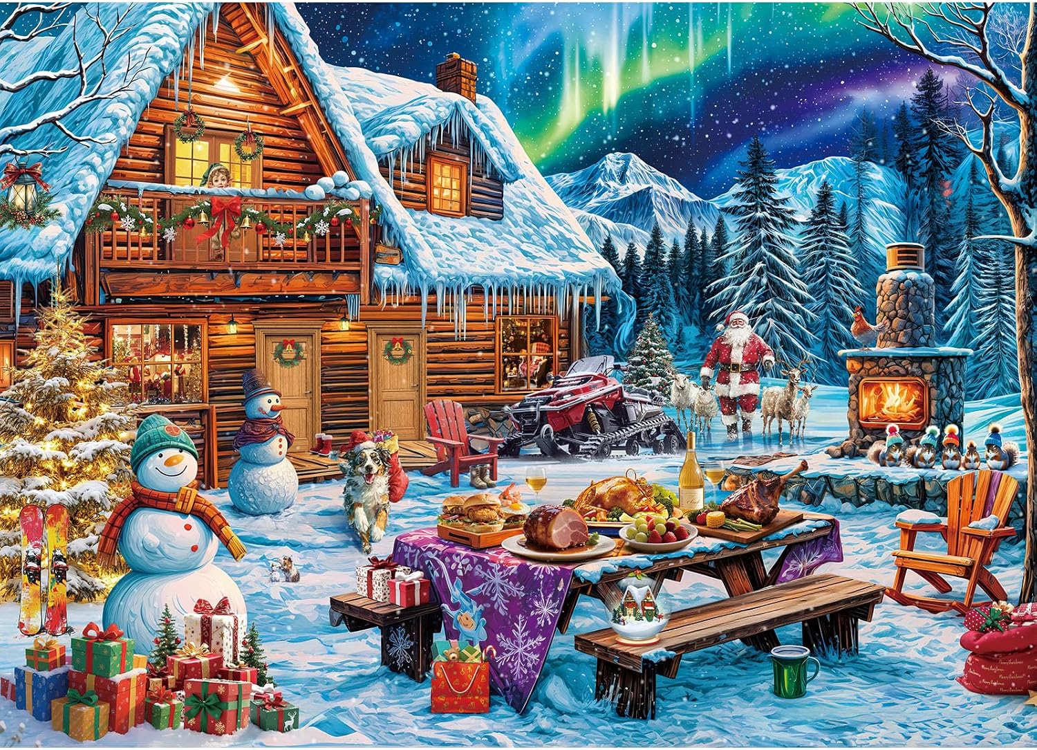 Christmas Jigsaw Puzzle, 1000 Pieces