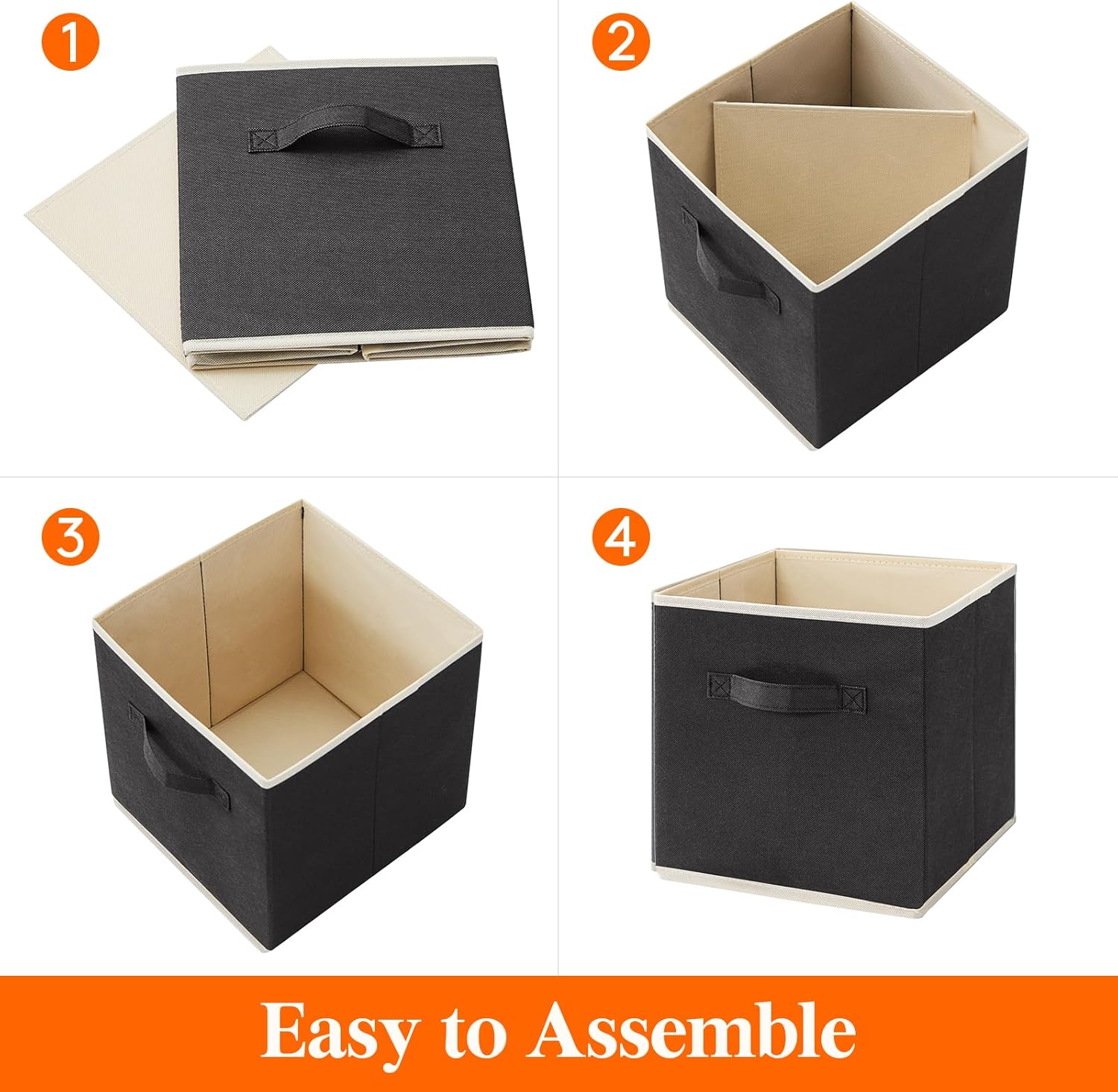 Detalle 2 de Lifewit 11" Fabric Storage Cube 12-Pack