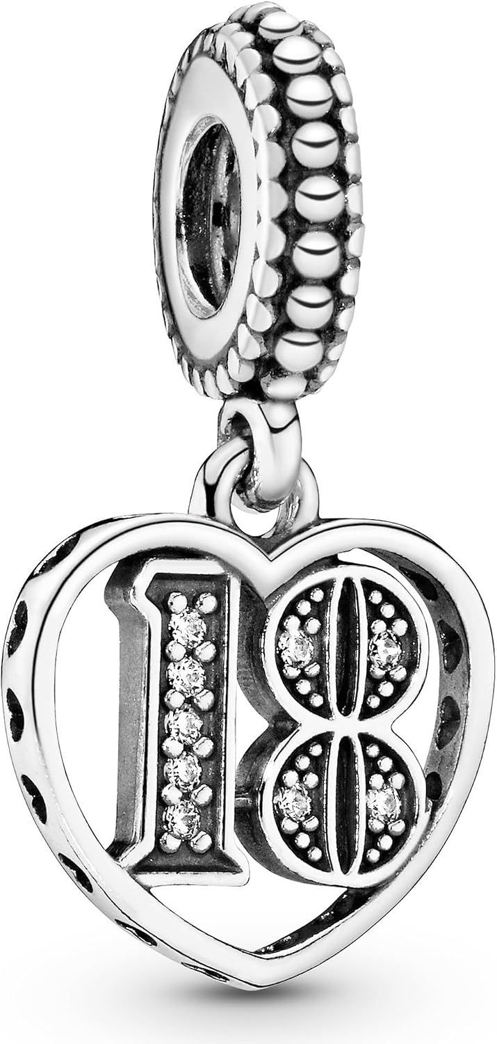 Detalle 2 de PANDORA Damen-Bead Charms 925 Sterlingsilber 797262CZ
