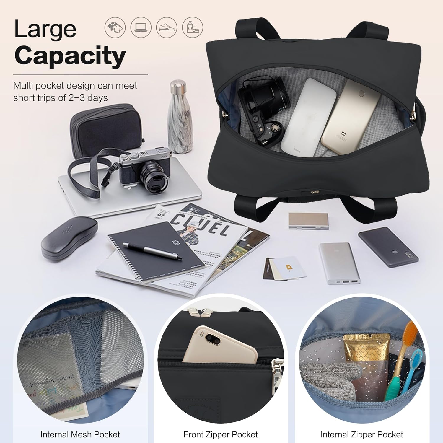 Detalle de Ryanair Cabin Bag 40x30x20 Underseat carry-on