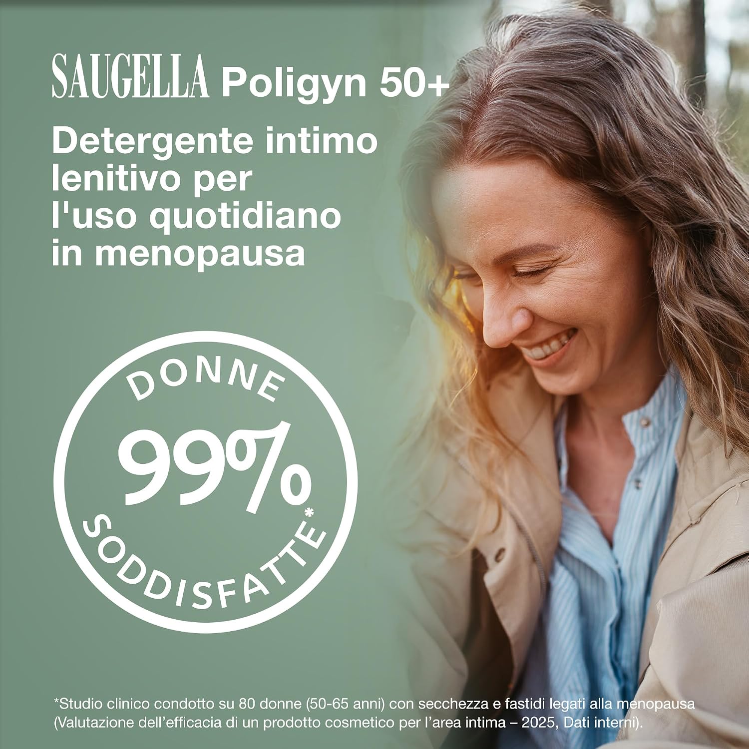 Detalle de Saugella Poligyn Detergente Intimo Emolliente e Lenitivo 500 ml