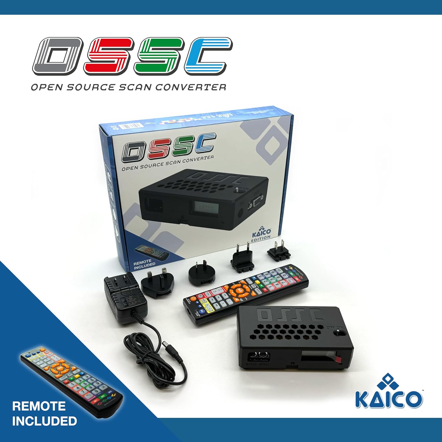 Detalle 2 de Kaico Edition OSSC 1.8 Open Source Scan Converter with SCART, Component and VGA to HDMI for Retro Gaming