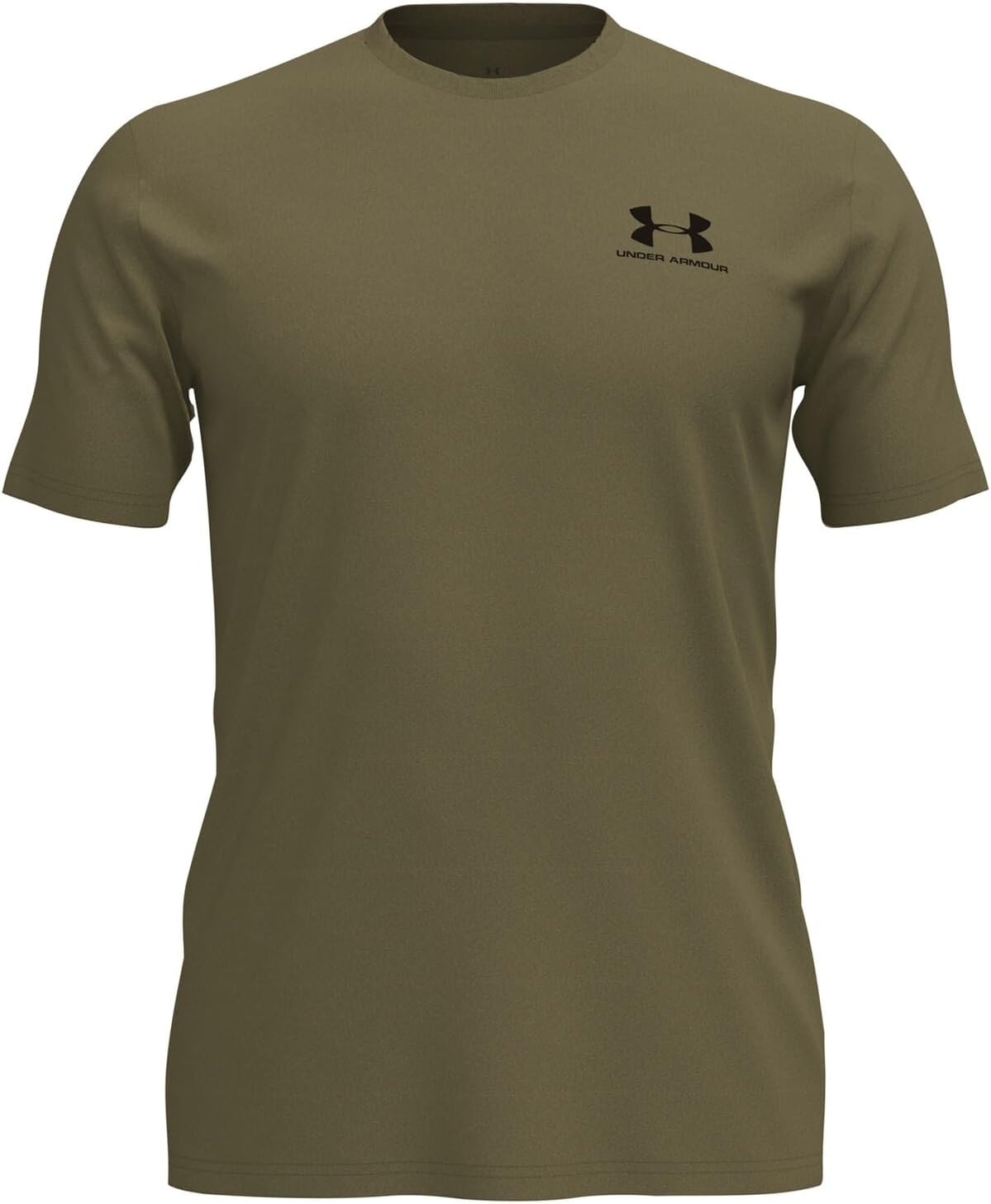Detalle de Under Armour Herren UA SPORTSTYLE LC SS Shirt – lockerer Baumwollmischstoff, angenehmer Tragekomfort