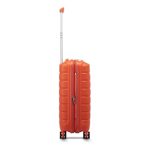 Detalle de Roncato B-FLYING Trolley bagaglio a mano 55x40x20/25 cm Espandibile - Arancione Brillante