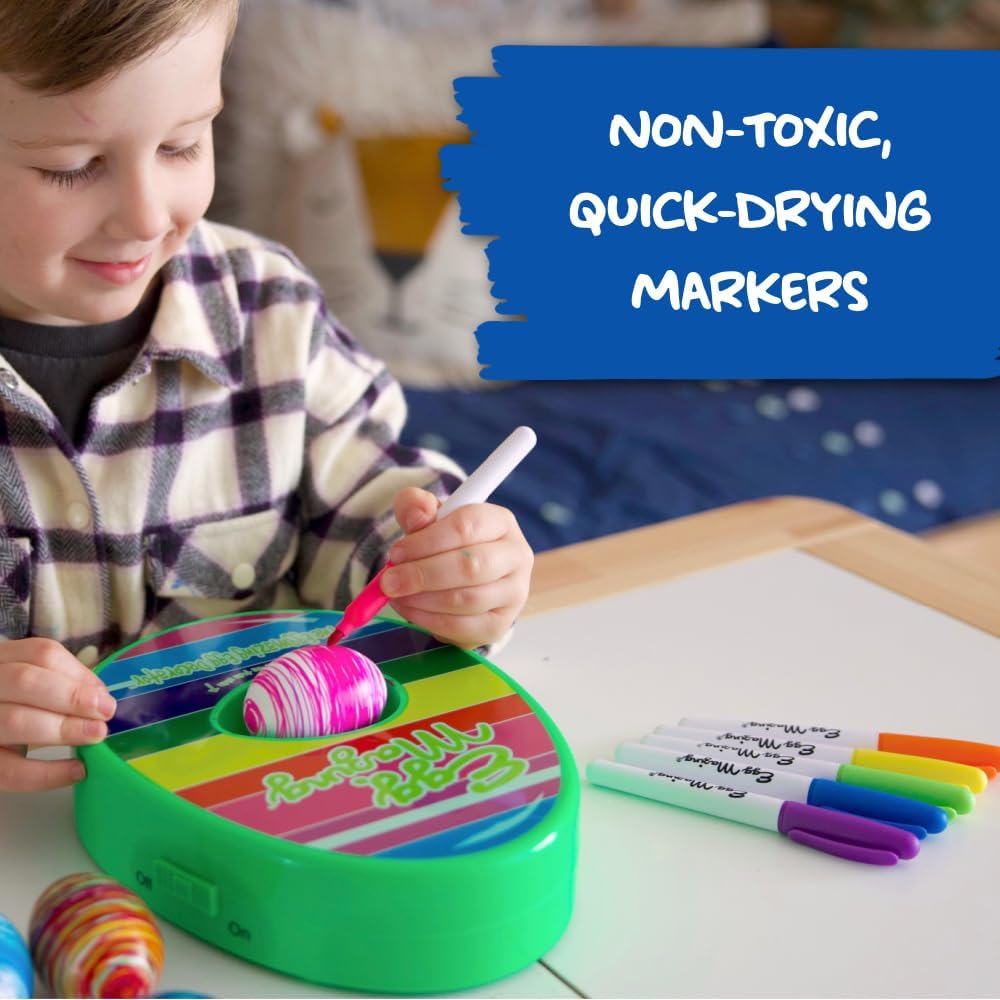 Detalle de Eggmazing Egg Decorator Kit for Easter 8 markers