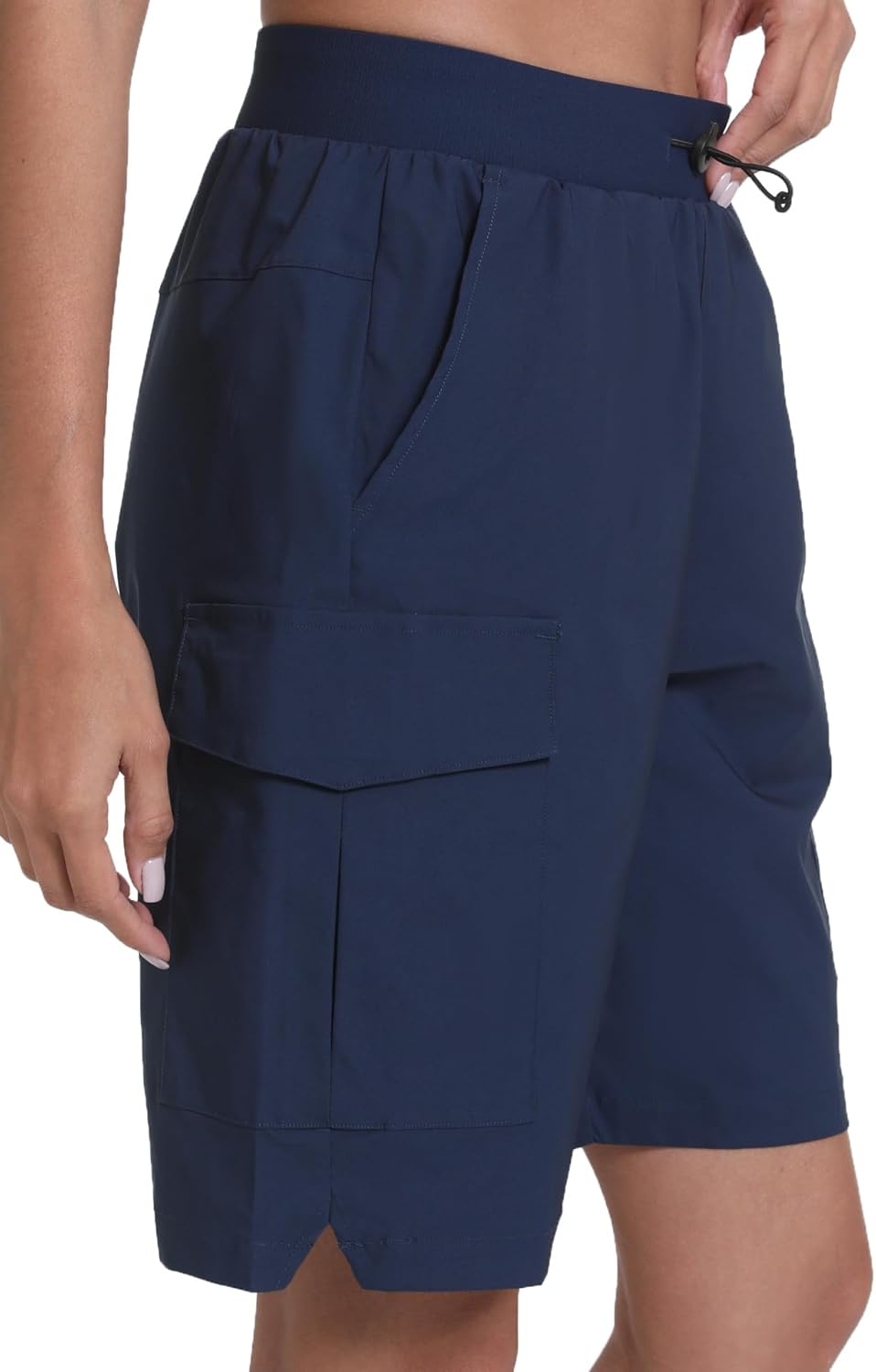 Thumbnail 1 de Rrosseyz Women’s Hiking Cargo Shorts with Pockets (Quick-Dry, Water-Resistant, 9-Inch Inseam)