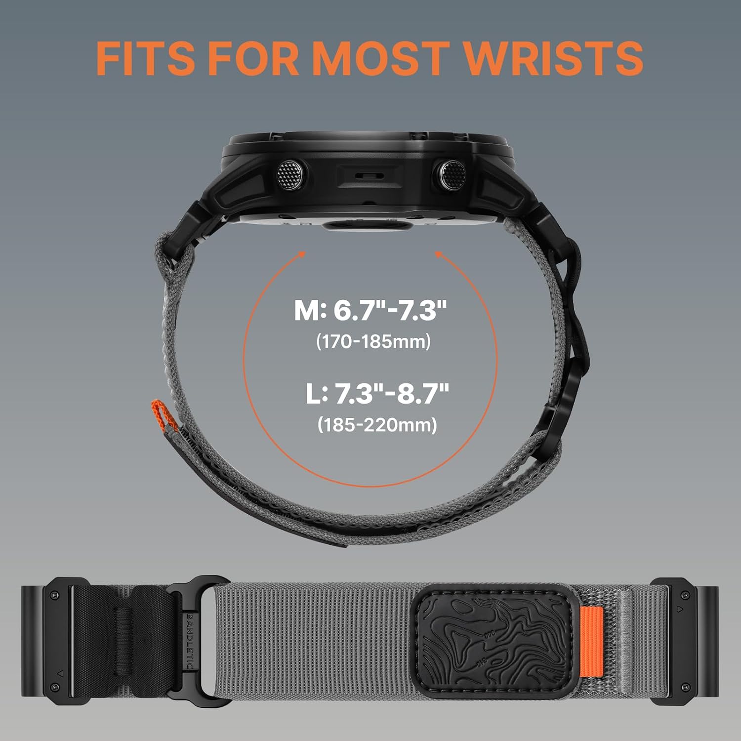 Thumbnail 5 de Bandletic 26mm Quick Fit Garmin strap
