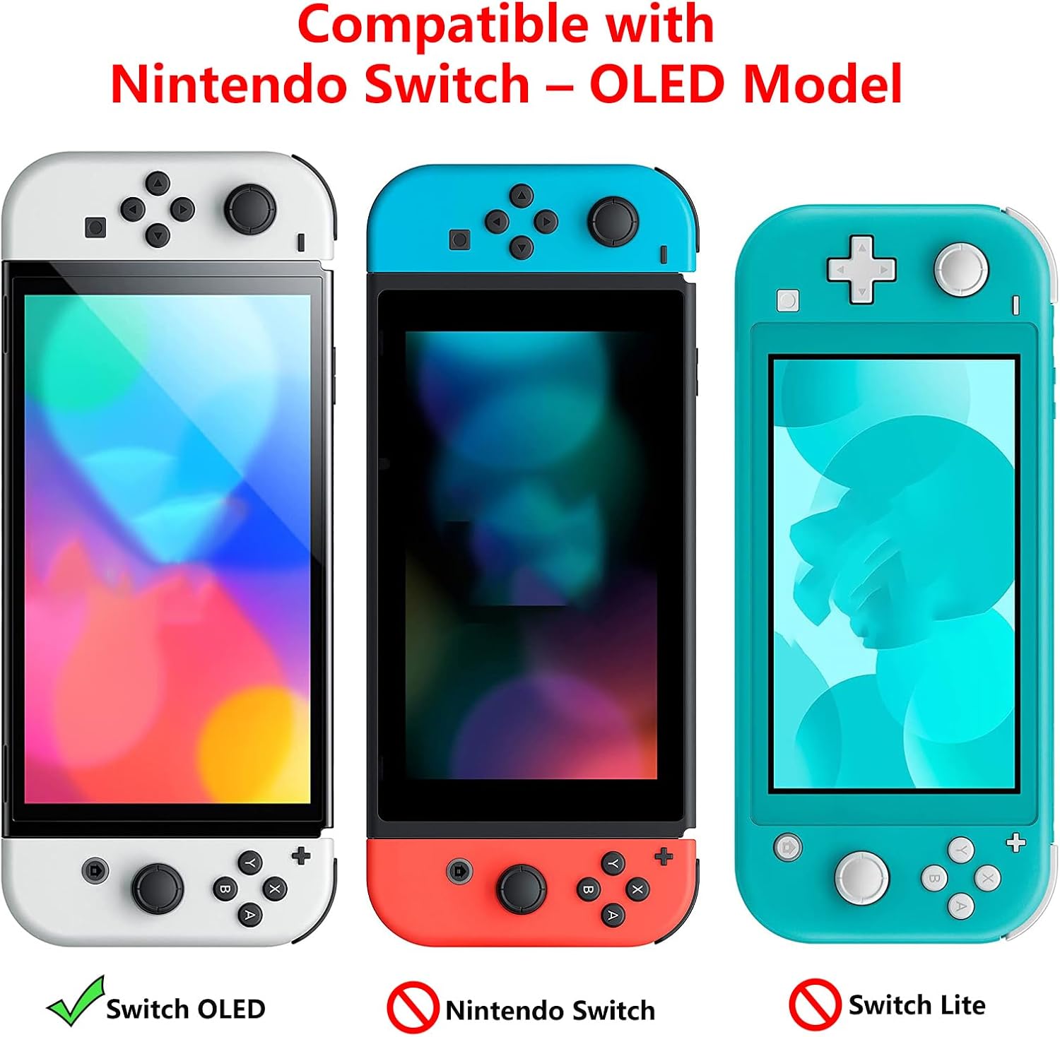 Thumbnail 1 de Teyomi Carcasa para Nintendo Switch OLED 7"