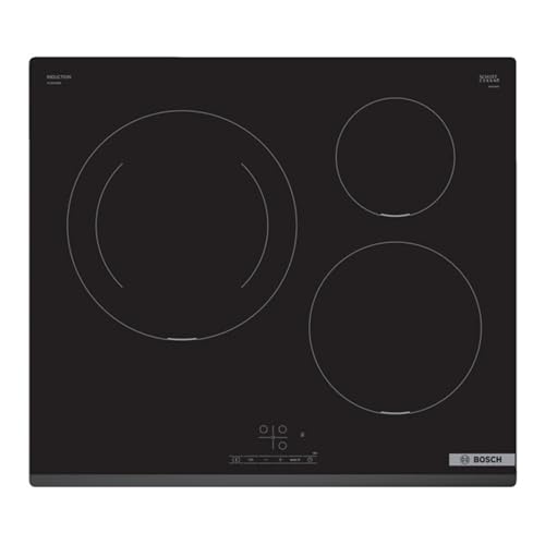 Detalle de Bosch PUJ631BB5E, placa de inducción de 60 cm con función Sprint