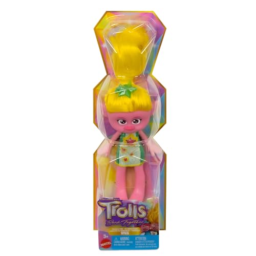 Thumbnail 5 de Mattel Trolls 3 Muñeca Viva pelo amarillo 🎎
