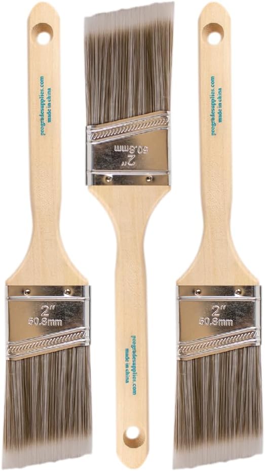 Detalle de Angled Paint Brushes, 2-Inch