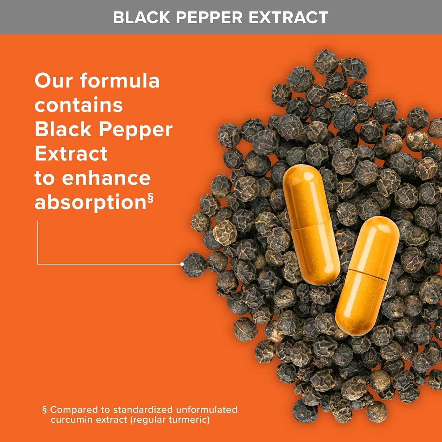 Detalle 2 de Qunol Turmeric + Black Pepper & Ginger, 2400mg Curcumin Supplement, 105 Count
