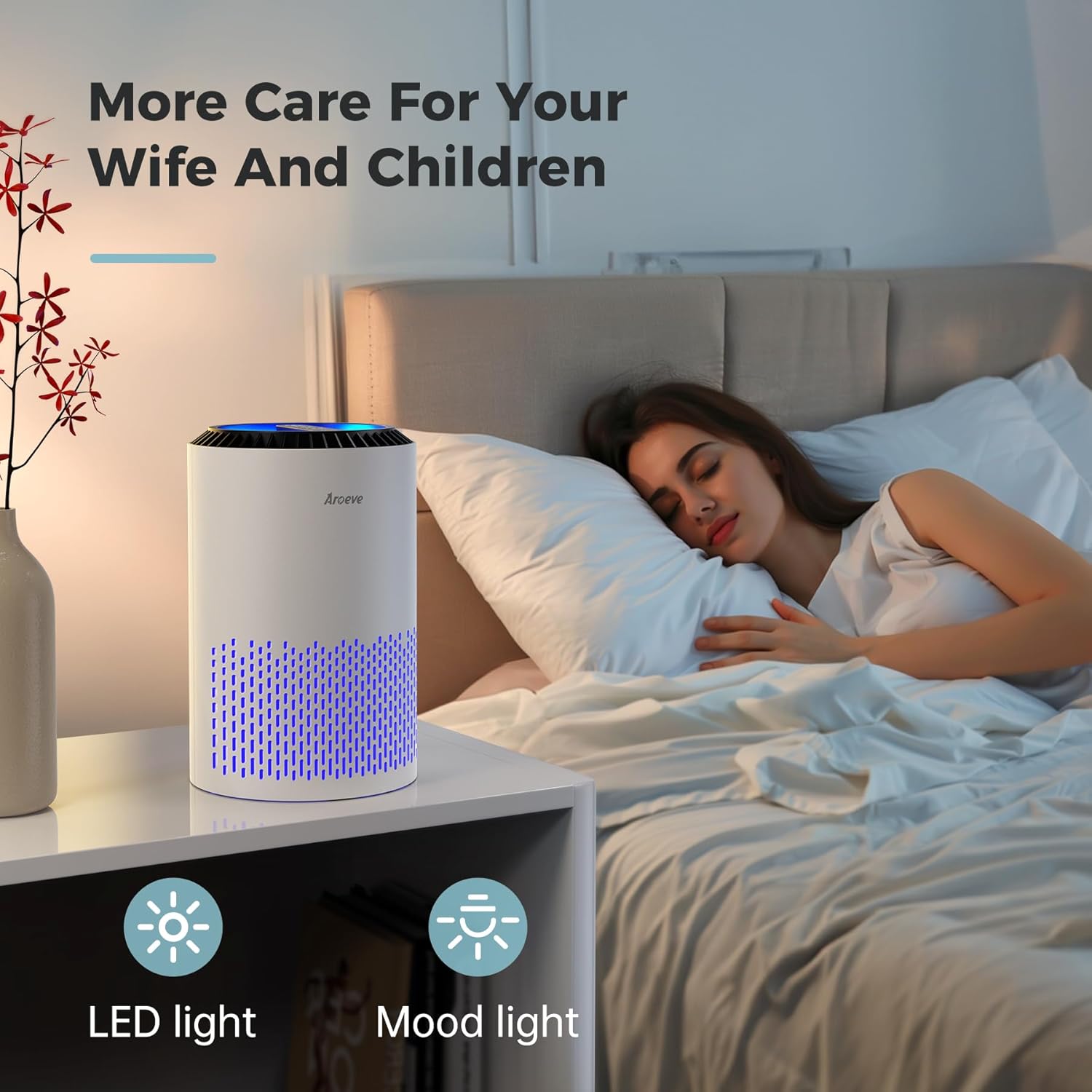Thumbnail 6 de AROEVE MK01 Air Purifier, 3-Layer Filter ⚙