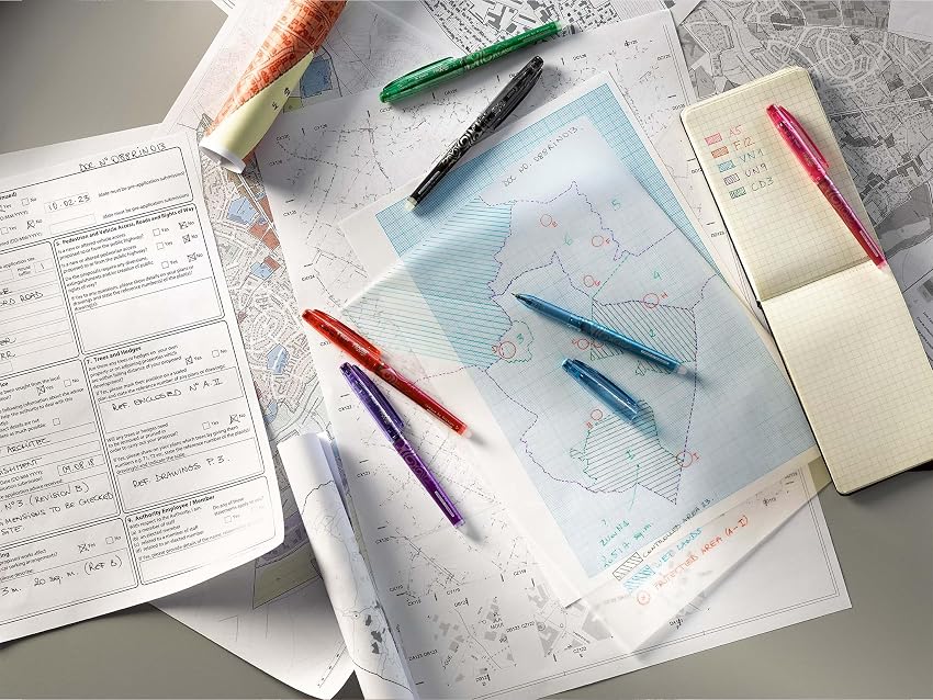 Detalle 2 de PILOT FriXion Point — Bolígrafo borrable punta fina azul 🖊