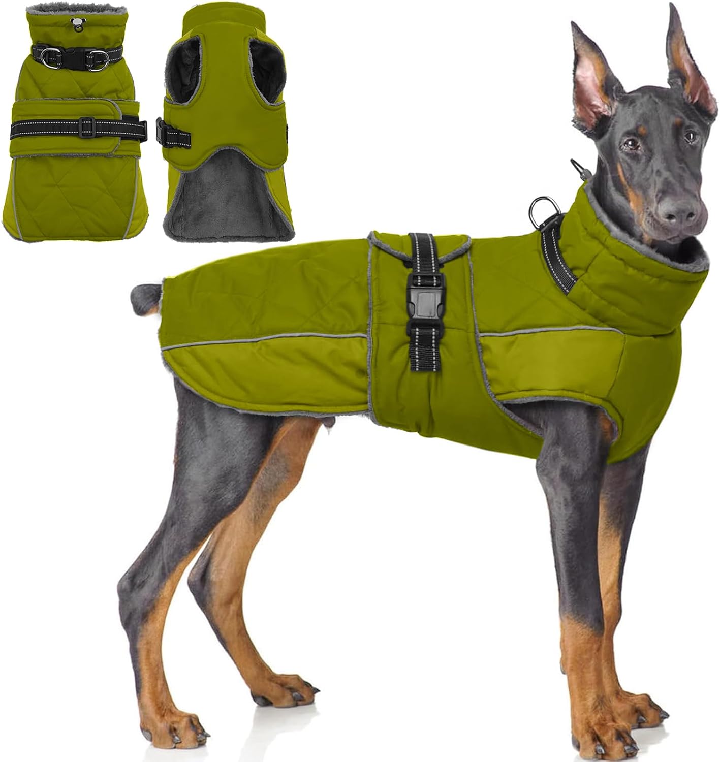 Detalle de QBLEEV Waterproof Dog Jacket