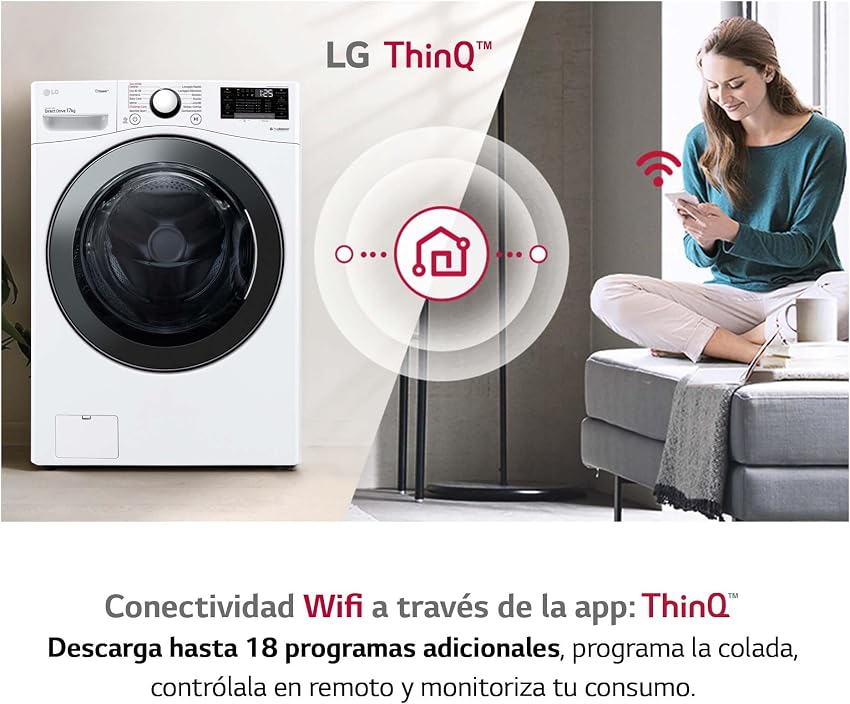 Thumbnail 6 de LG F1P1CY2W Lavadora 17 kg, 1.100 rpm, TurboWash