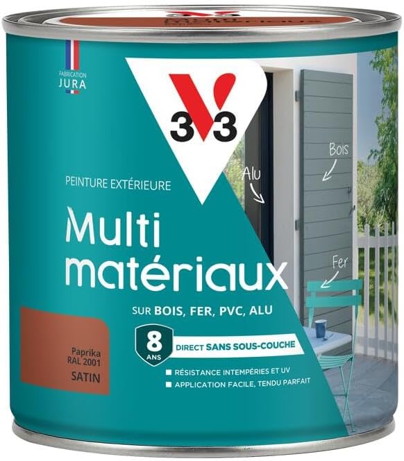 Thumbnail 6 de V33 Bombe Peinture Extérieure Anthracite 400 ml