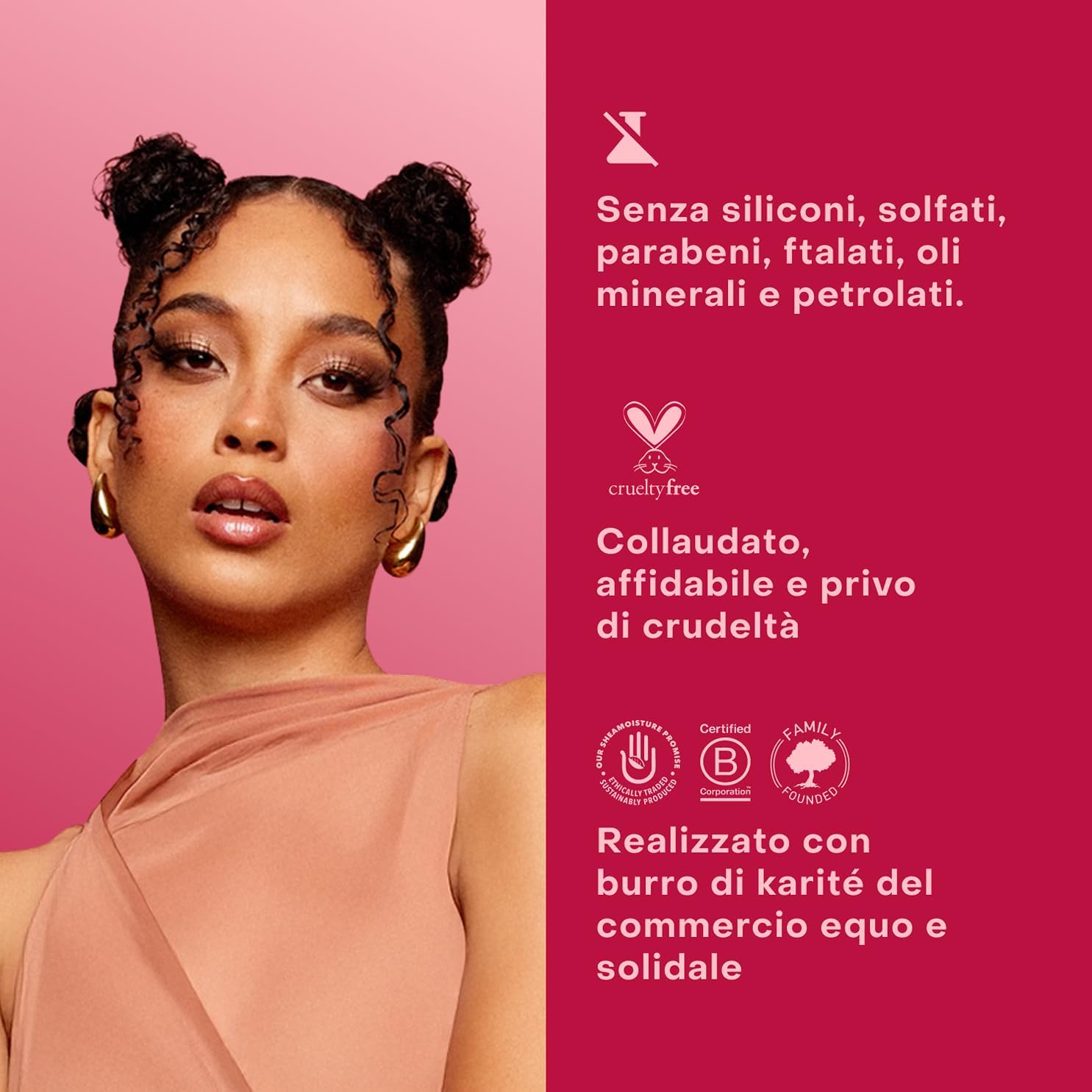 Thumbnail 4 de SheaMoisture Balsamo Intensive Hydration per capelli ricci, crespi e danneggiati (384 ml) con miele di Manuka