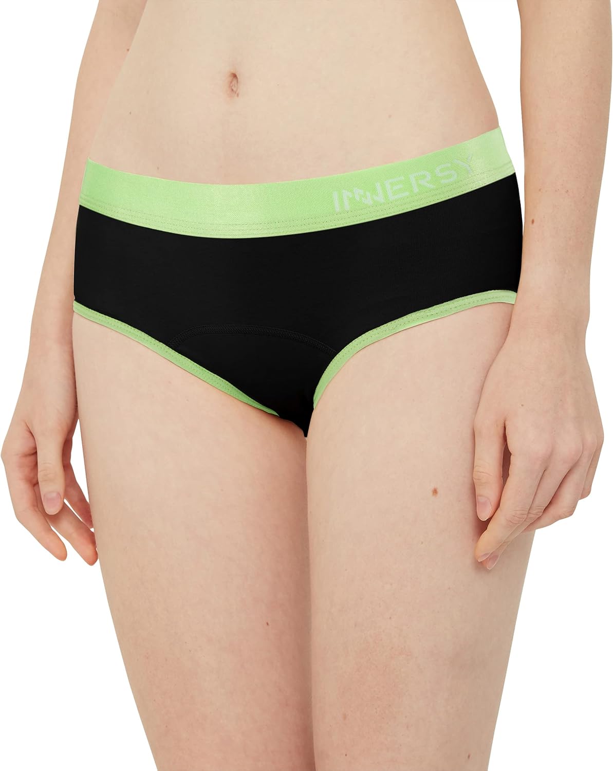 Thumbnail 1 de INNERSY Teen Girls Period Pants Cotton Leakproof Underwear – Pack of 3