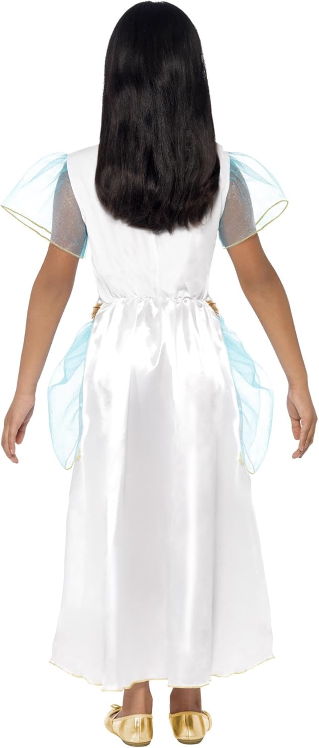 Thumbnail 2 de Smiffys Kinder Deluxe Kleopatra Kostüm für Mädchen, Kleid und Kopfschmuck, Größe L (44104)