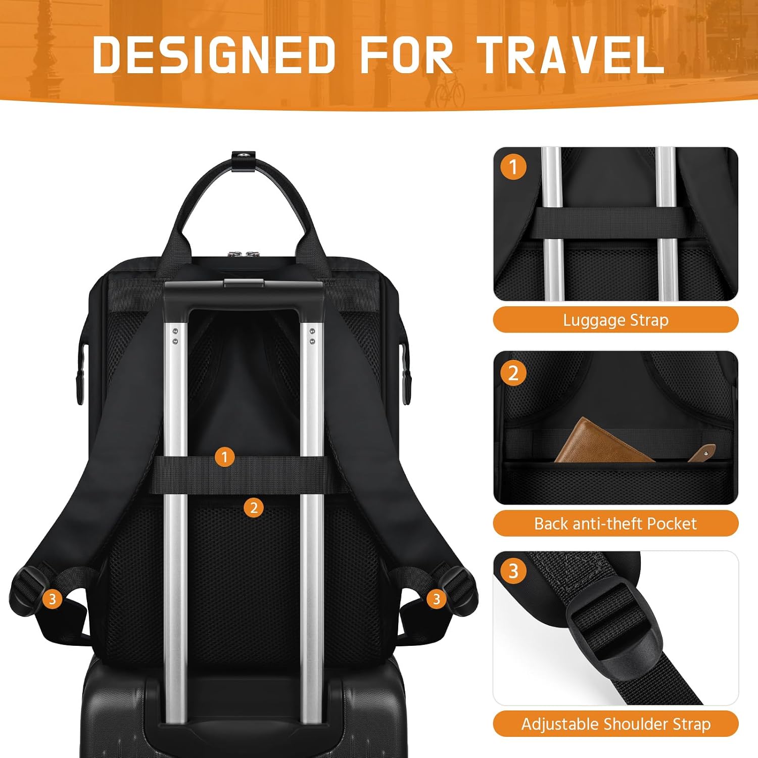 Thumbnail 6 de Maelstrom Laptop Backpack 17.3-Inch Sleeve