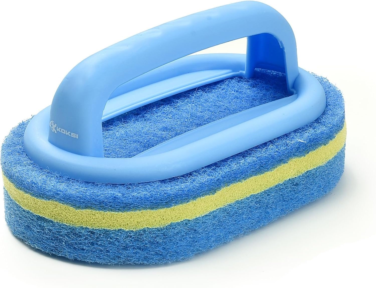 Detalle de Scrub Brush Set for Bathroom Kitchen Deep Cleaning – 4-Piece with Ergonomic Handle