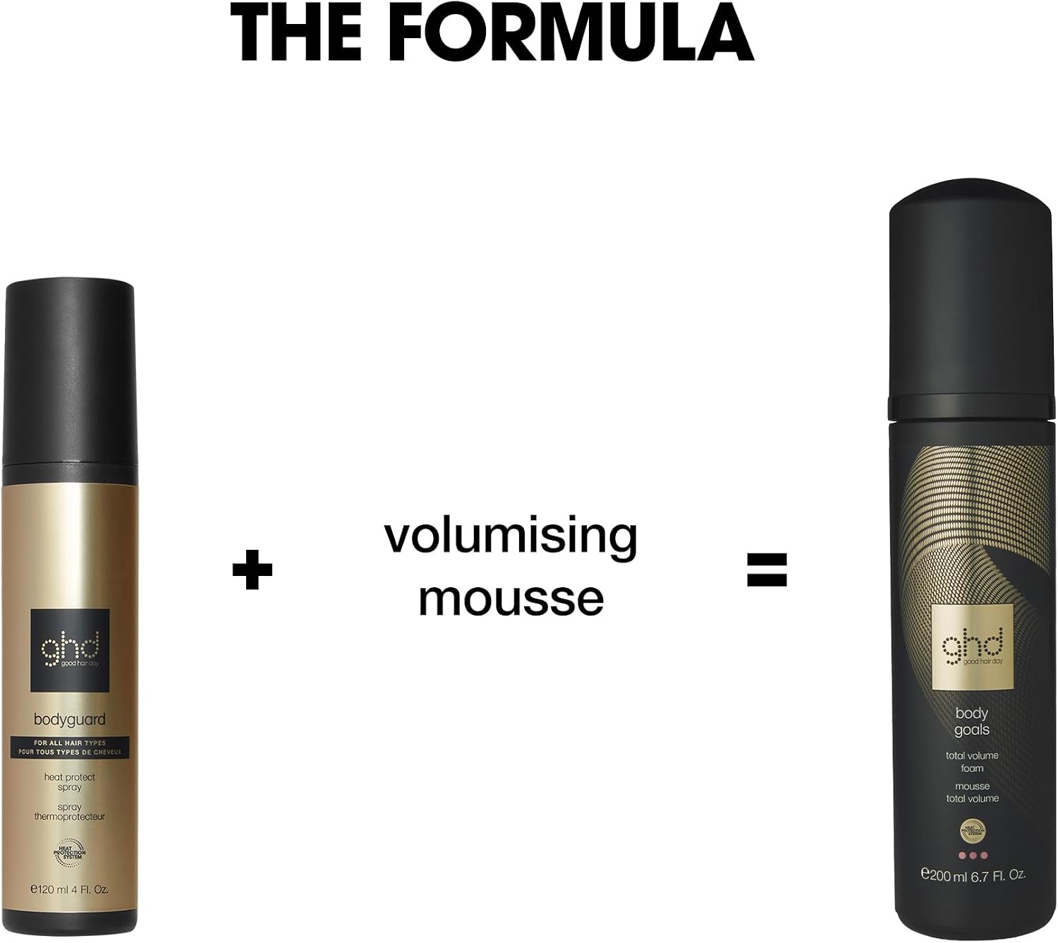 Thumbnail 2 de ghd Body Goals Mousse modellante volumizzante: mousse leggera per capelli pieni e protetti