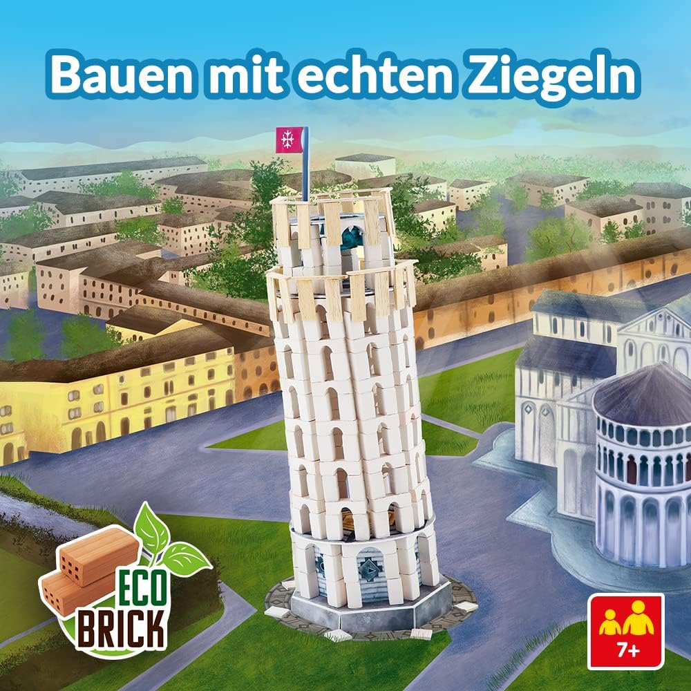 Thumbnail 1 de Brick Trick Travel – Trefl Brick Trick Tower of Pisa mit EKO Bricks (260 Bausteine, ab 7 Jahren)