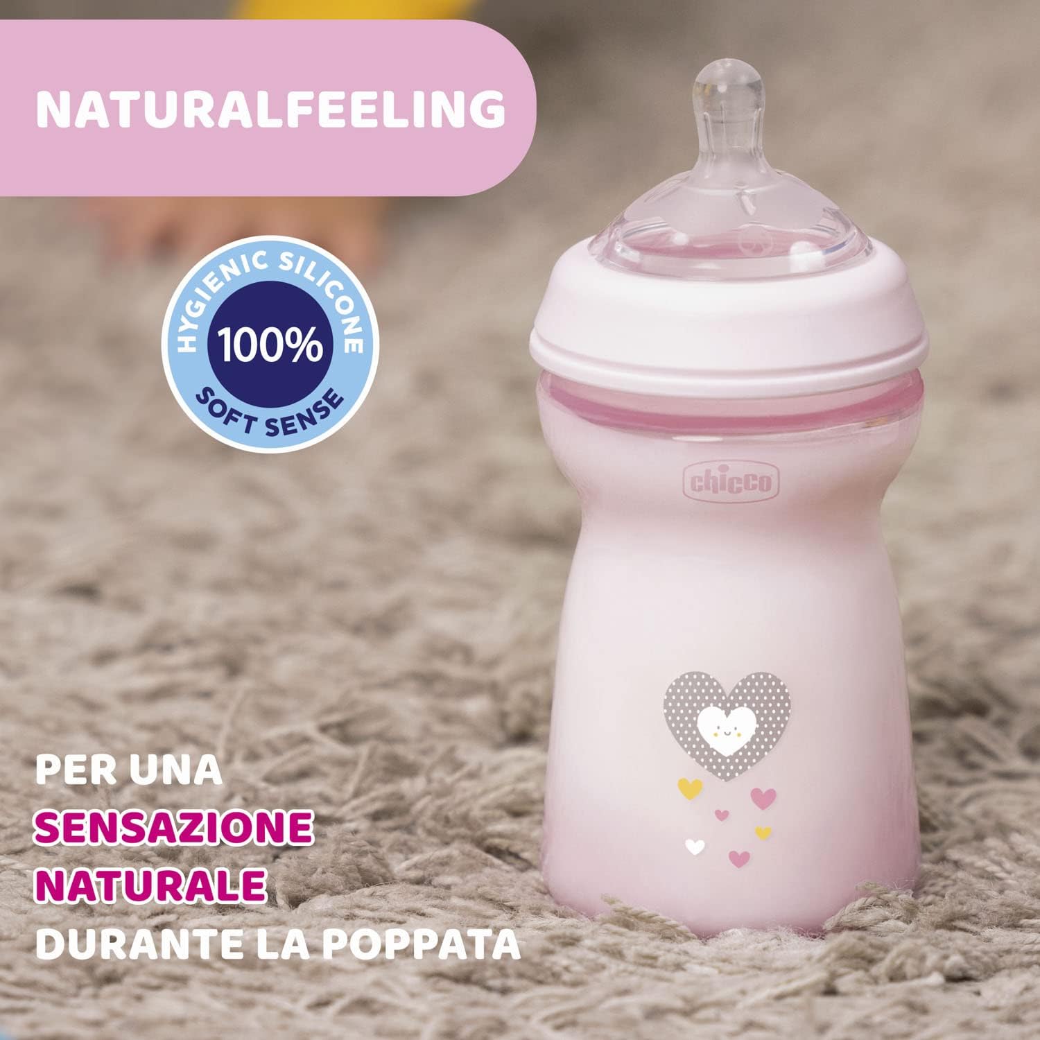 Detalle 2 de Chicco Natural Feeling anticolica 330 ml