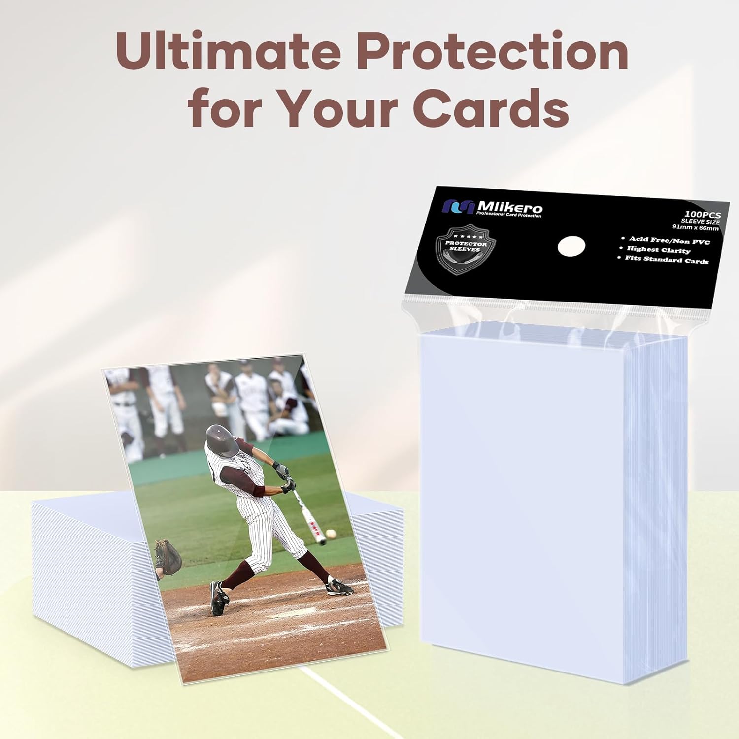 Thumbnail 5 de 1200 Count Clear Card Sleeves for TCGs ๐ด