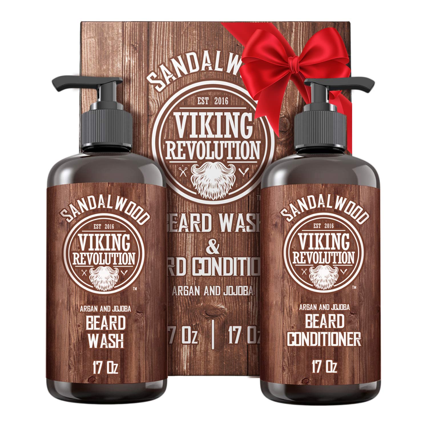 Detalle de Viking Revolution Beard Wash & Conditioner 17 oz