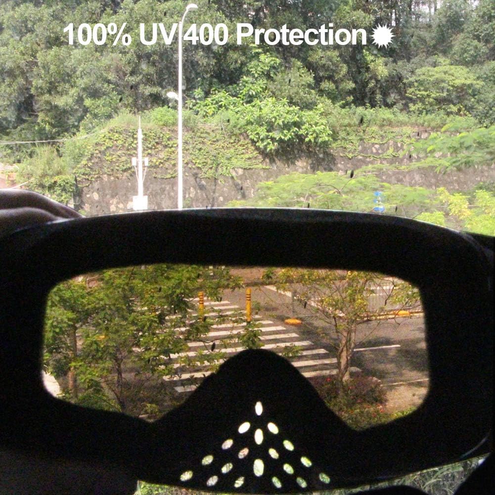 Thumbnail 4 de 4-FQ PU Resin Windproof Dustproof Motocross Goggles – Lightweight OTG, UV 100%, Anti-Fog