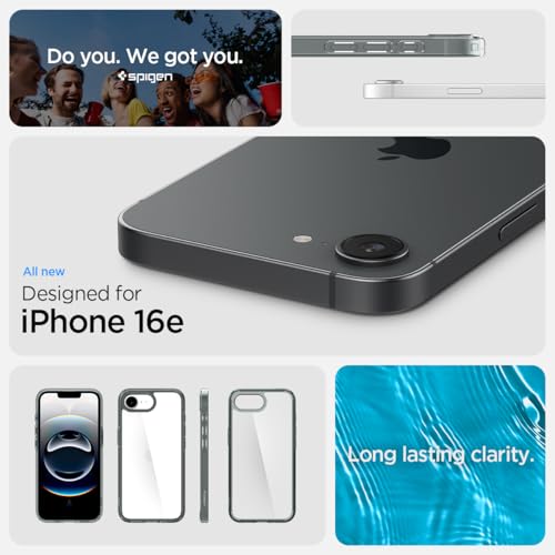 Detalle 2 de Spigen coque iPhone 16e Ultra Hybrid, anti-jaunissement ⚙